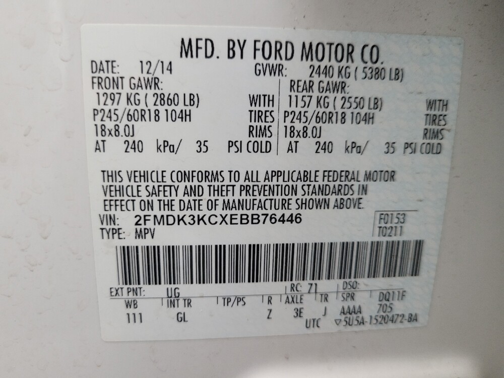 2014 Ford Edge in Glendale, AZ 85301 - 18125650 33