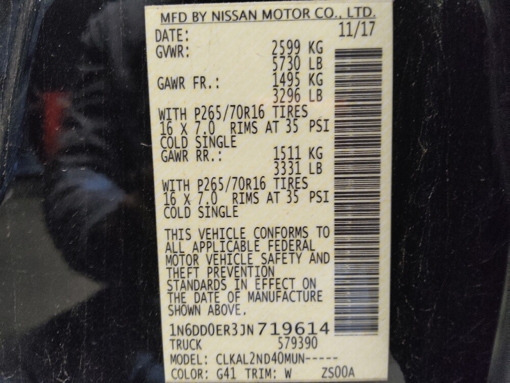 2018 Nissan Frontier in Phoenix, AZ 85022 - 18125658 33