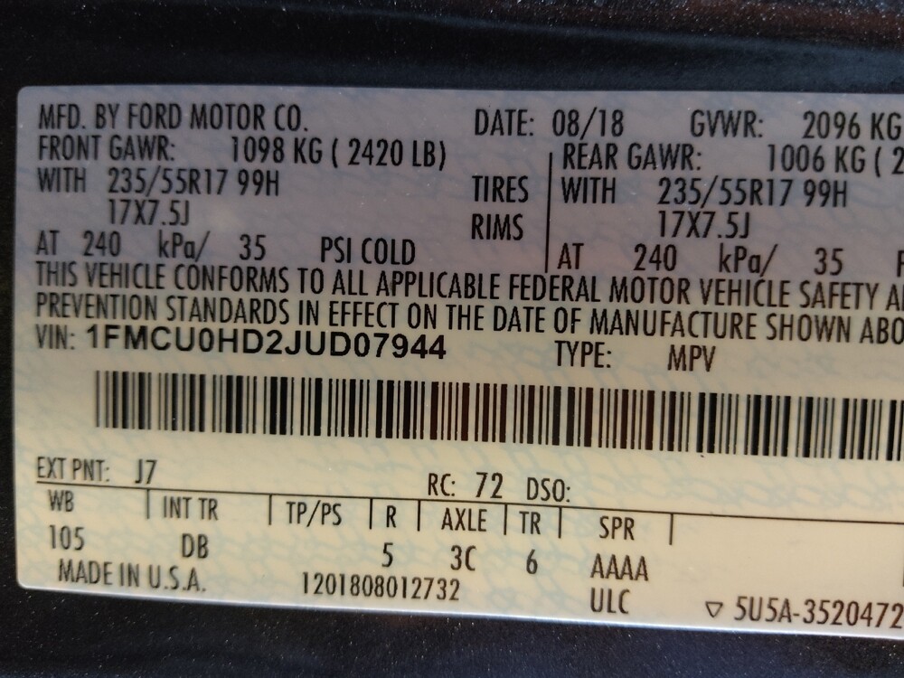 2018 Ford Escape in Phoenix, AZ 85015 - 18125659 33