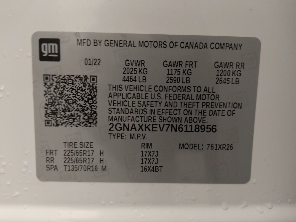 2022 Chevrolet Equinox in Tampa, FL 33619 - 18125679 33