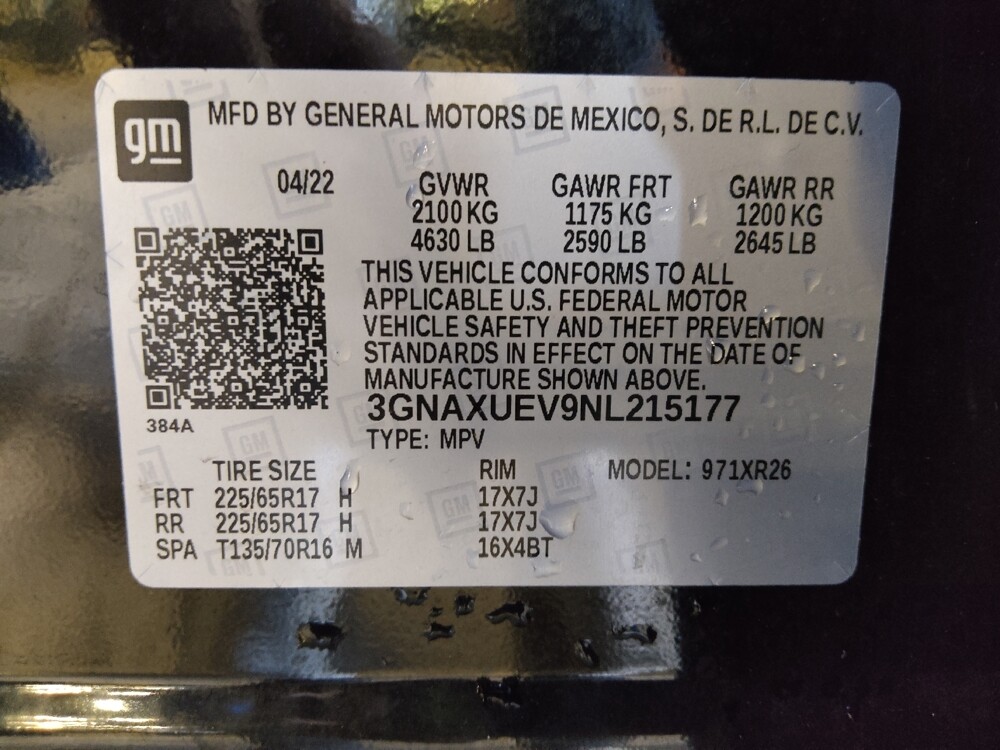 2022 Chevrolet Equinox in Tampa, FL 33612 - 18125680 33