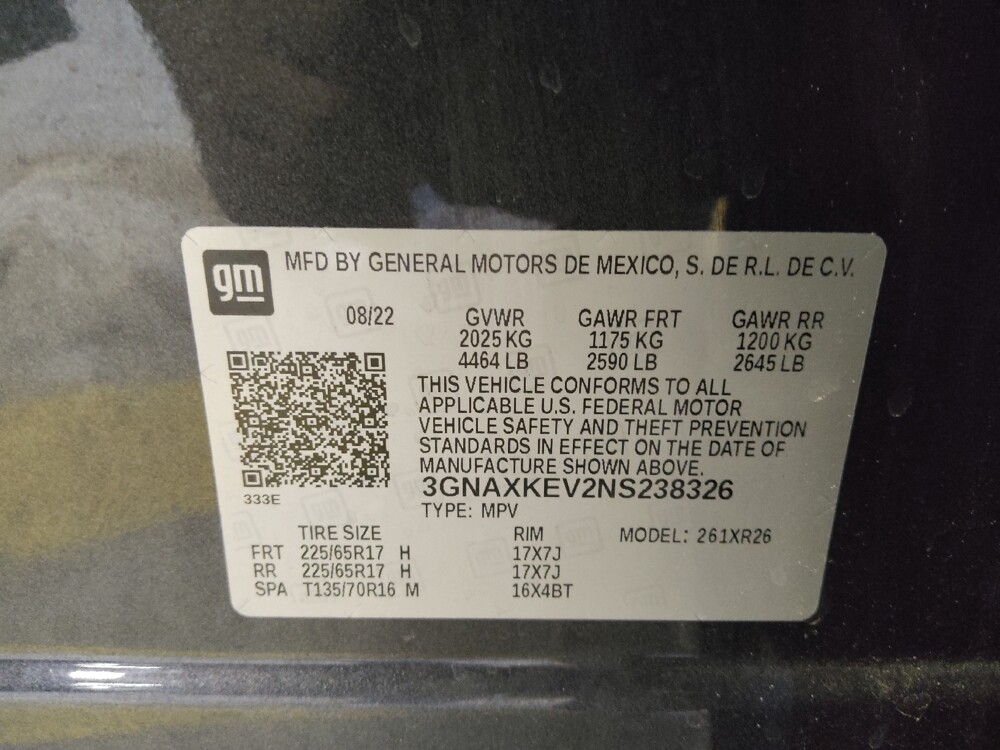 2022 Chevrolet Equinox in Tampa, FL 33612 - 18125681 33