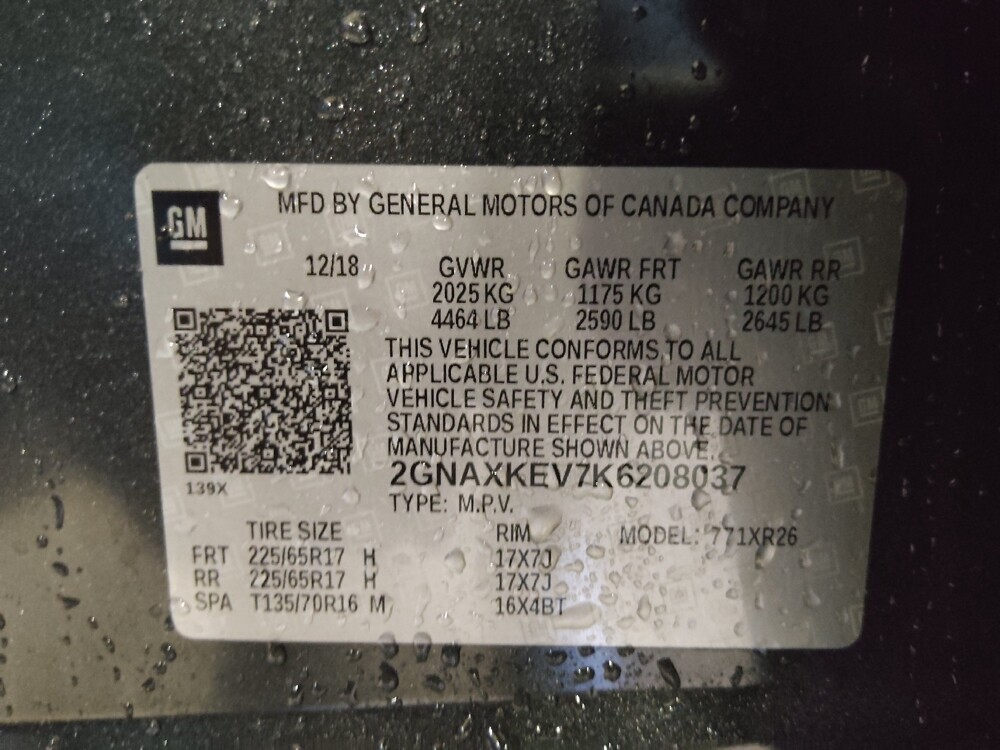 2019 Chevrolet Equinox in Tampa, FL 33612 - 18125684 33