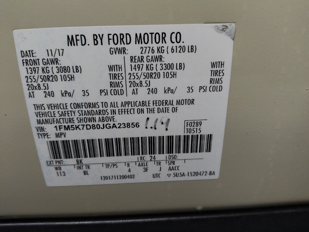 2018 Ford Explorer in Bradenton, FL 34207 - 18125691 33