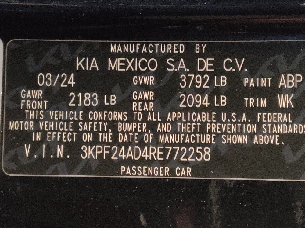 2024 Kia Forte in Greenville, NC 27834 - 18125707 33