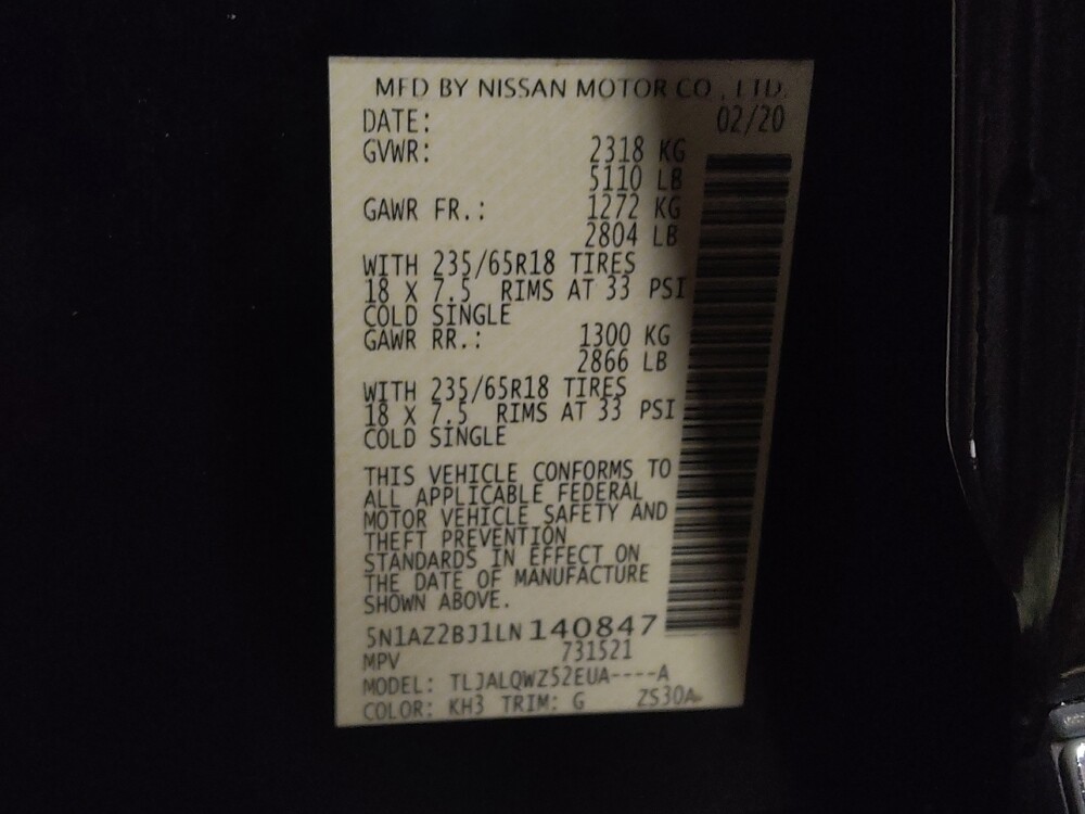 2020 Nissan Murano in Pensacola, FL 32505 - 18125714 33