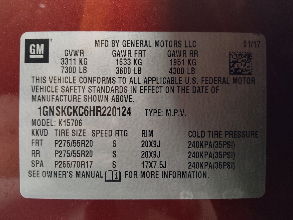 2017 Chevrolet Tahoe in Mobile, AL 36606 - 18125725 33