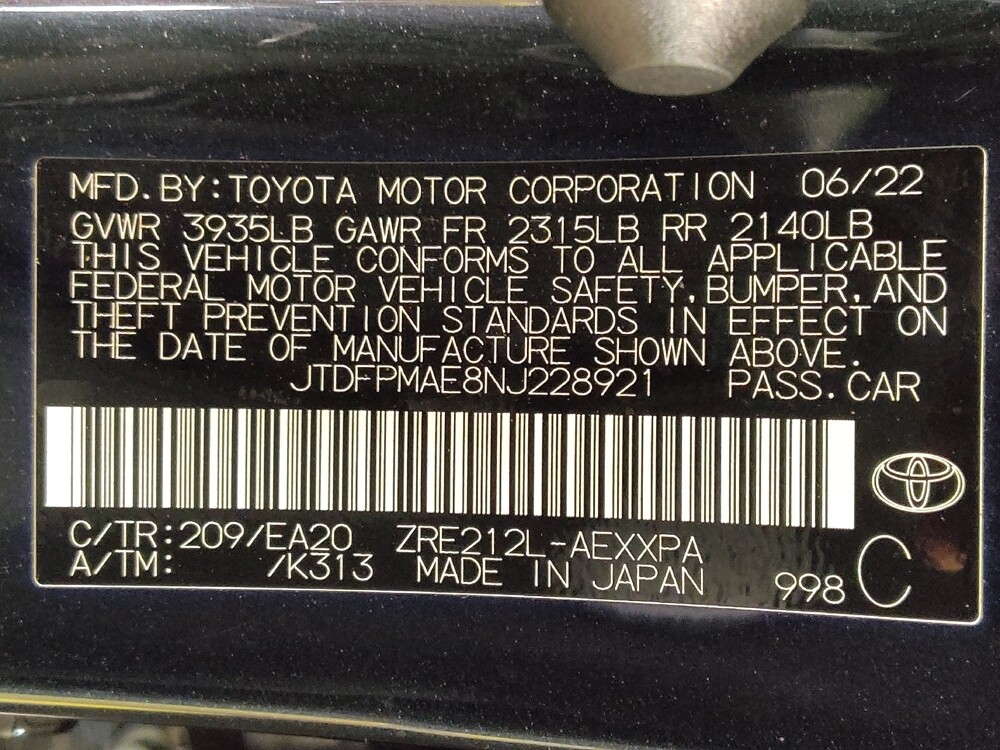 2022 Toyota Corolla in Kissimmee, FL 34744 - 18125754 33