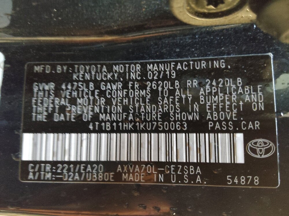 2019 Toyota Camry in Gastonia, NC 28056 - 18125769 33