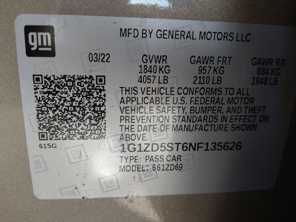 2022 Chevrolet Malibu in Winston-Salem, NC 27103 - 18125774 33