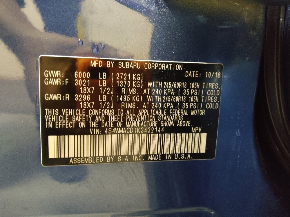 2019 Subaru Ascent in Charlotte, NC 28213 - 18125778 33