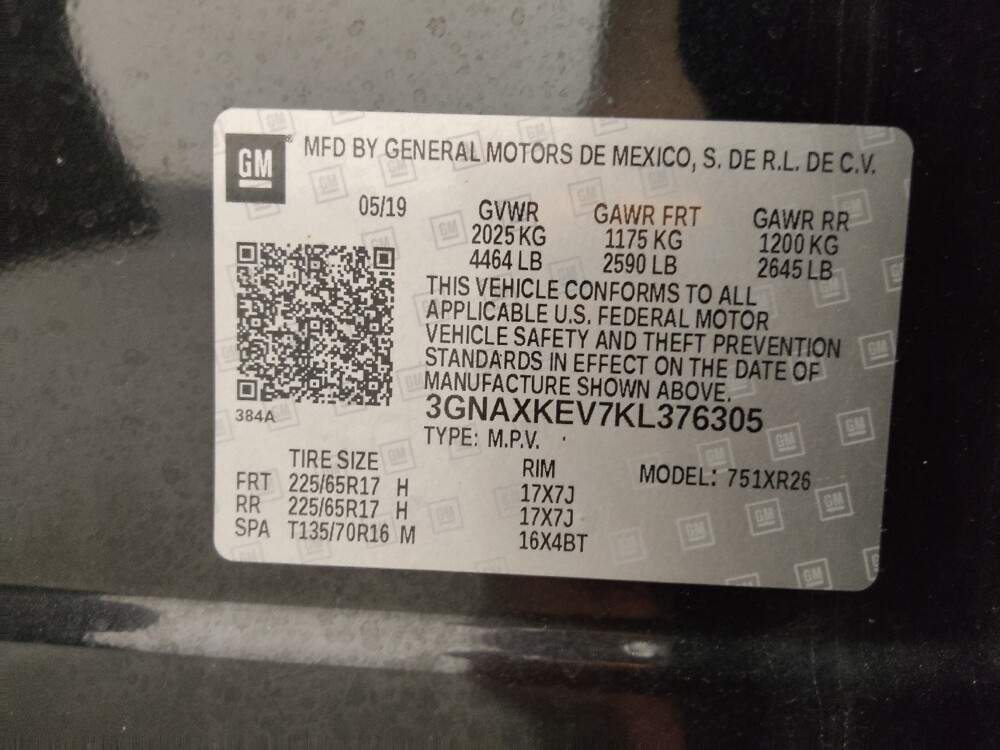 2019 Chevrolet Equinox in Albuquerque, NM 87113 - 18125819 33