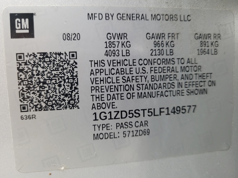 2020 Chevrolet Malibu in Huntsville, AL 35816 - 18125825 33