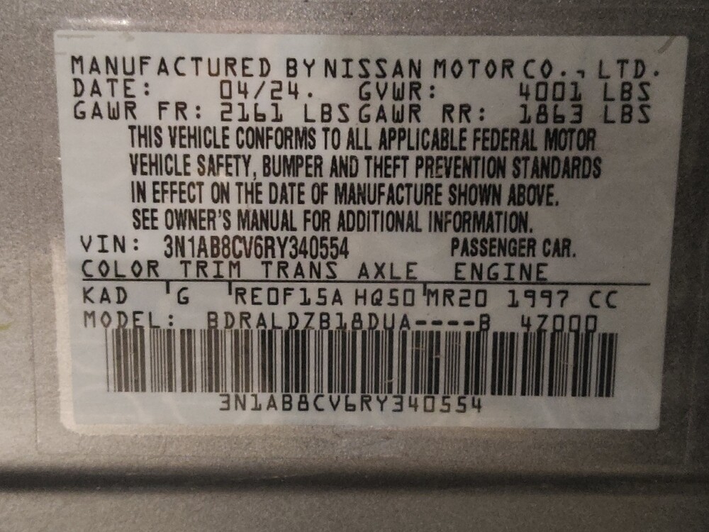 2024 Nissan Sentra in Arlington, TX 76011 - 18125835 33