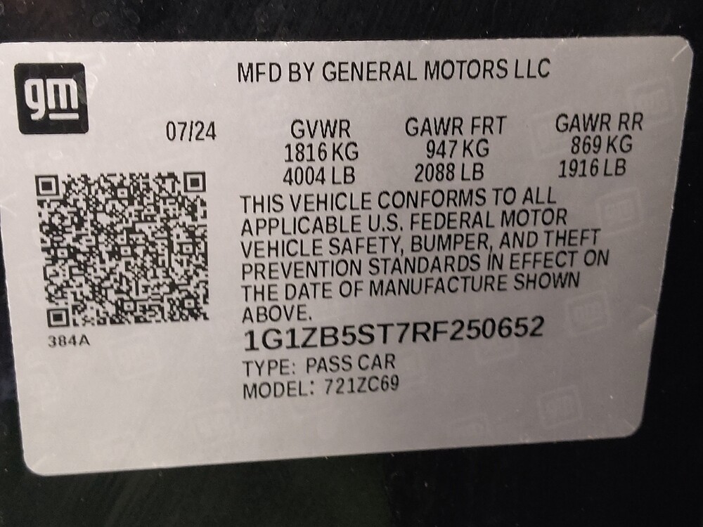 2024 Chevrolet Malibu in Houston, TX 77060 - 18125855 33