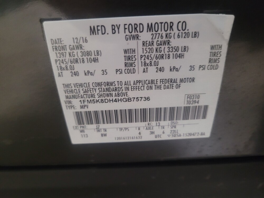 2017 Ford Explorer in Owings Mills, MD 21117 - 18125883 33