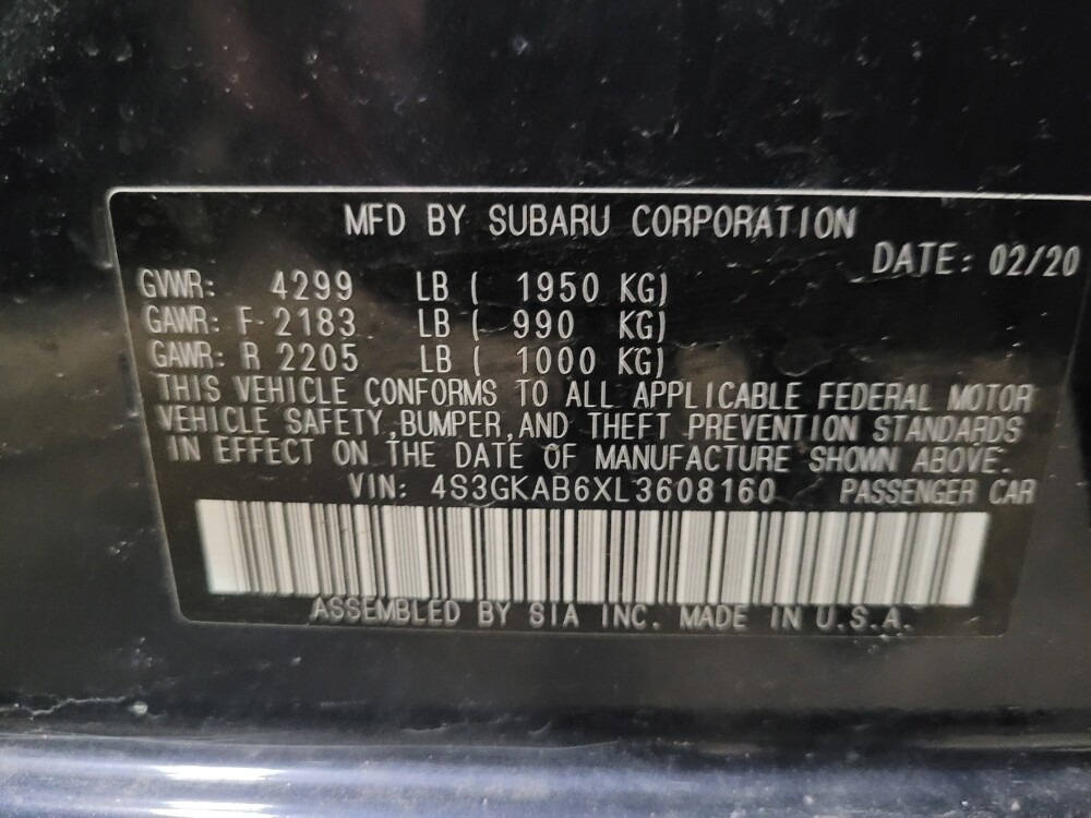 2020 Subaru Impreza in Laurel, MD 20724 - 18125916 33