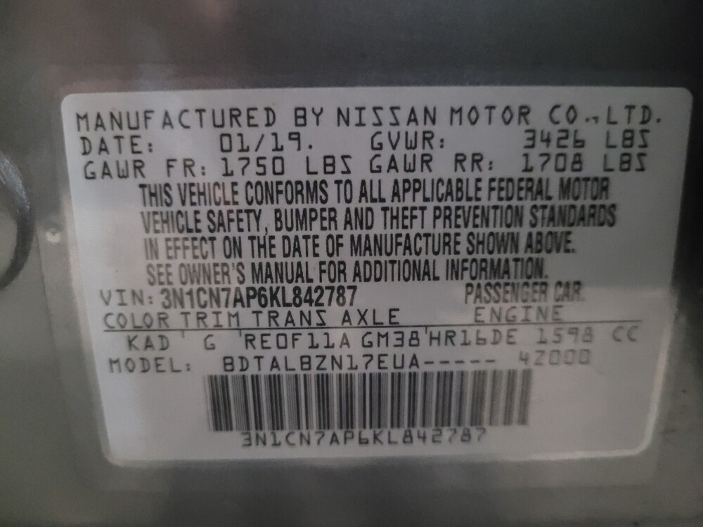 2019 Nissan Versa in Pittsburgh, PA 15237 - 18125918 33