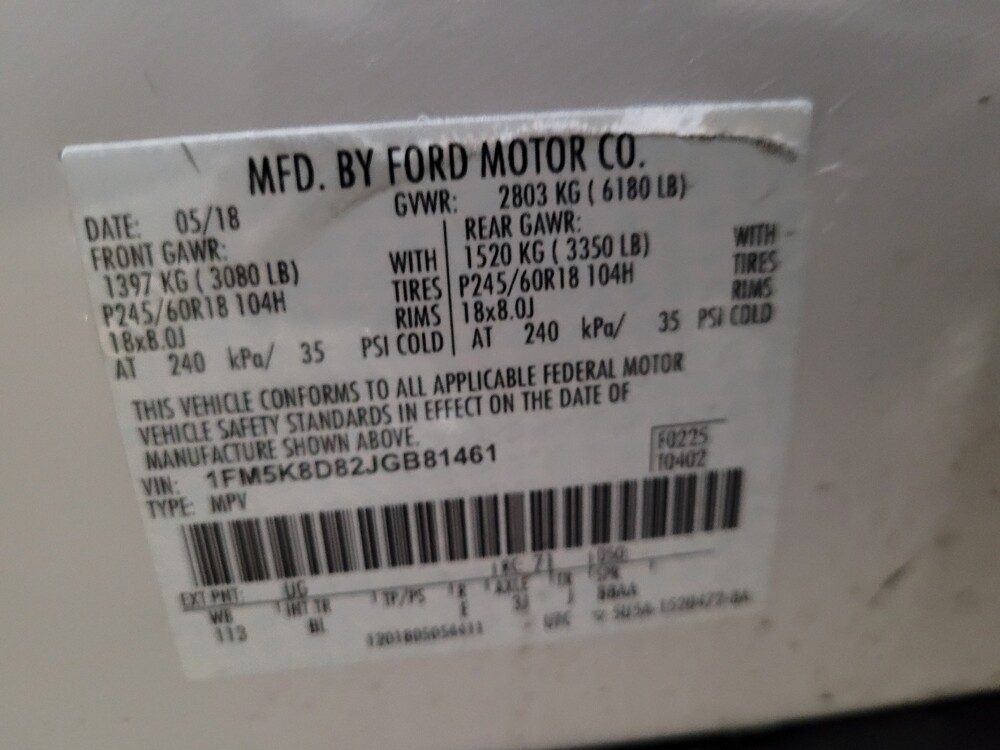 2018 Ford Explorer in Temple Hills, MD 20746 - 18125930 33