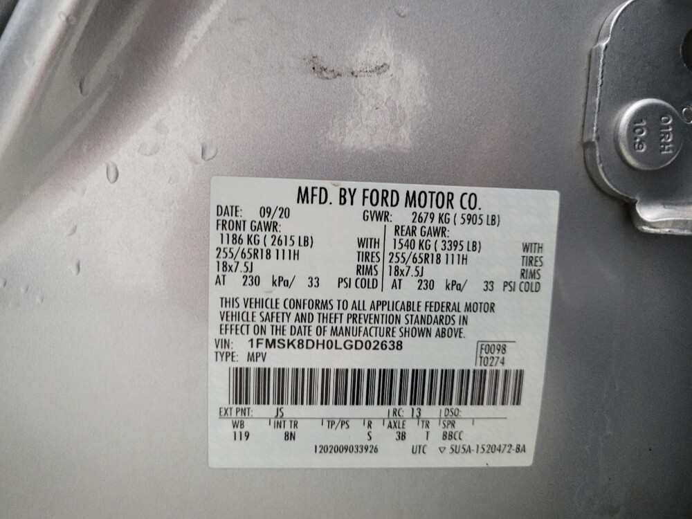 2020 Ford Explorer in Taylor, MI 48180 - 18125960 33