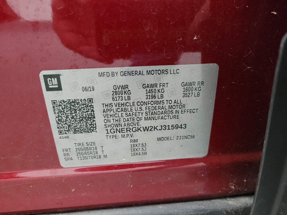 2019 Chevrolet Traverse in Taylor, MI 48180 - 18125967 33