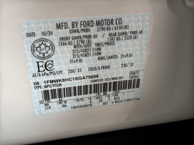 2025 Ford Explorer in Burlington, WI 53105 - 18125999 42