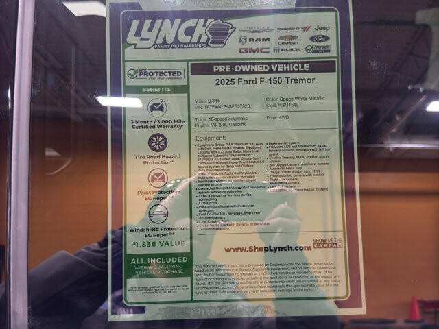 2025 Ford F150 in Burlington, WI 53105 - 18126004 39