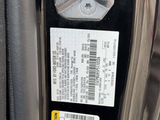 2023 Ford Mustang in Winchester, VA 22602 - 18126017 33