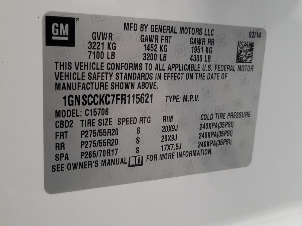 2015 Chevrolet Tahoe in Downey, CA 90241 - 18126020 33