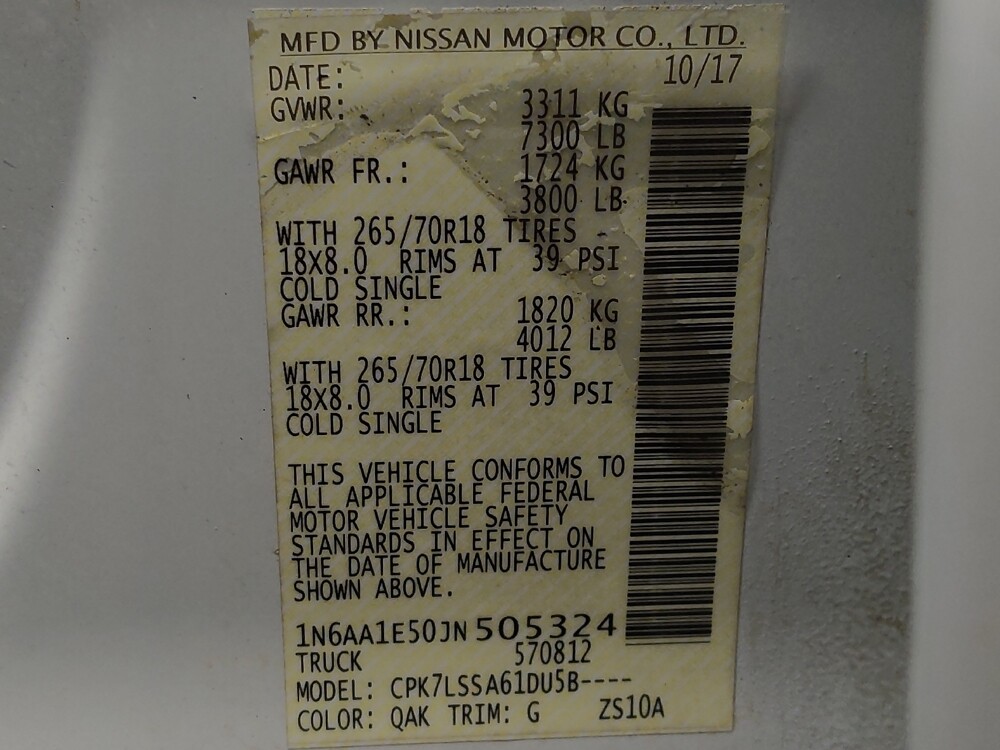 2018 Nissan Titan in Corpus Christi, TX 78412 - 18126031 33