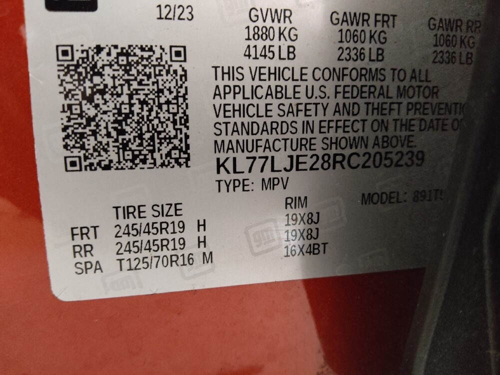 2024 Chevrolet Trax in Union City, GA 30291 - 18126036 33