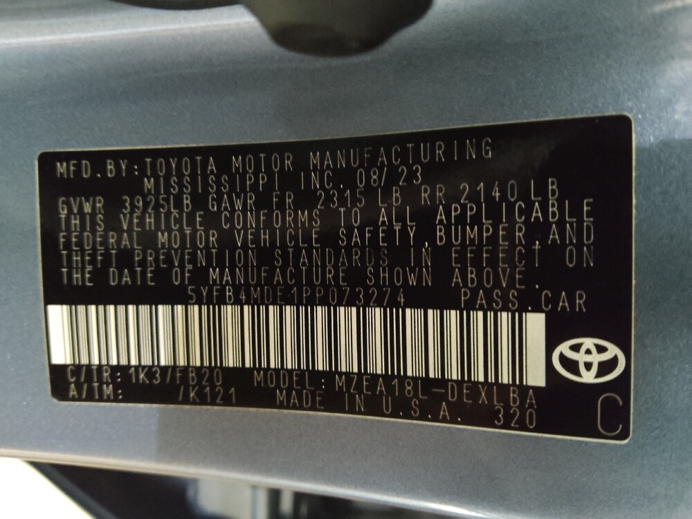 2023 Toyota Corolla in Union City, GA 30291 - 18126040 33