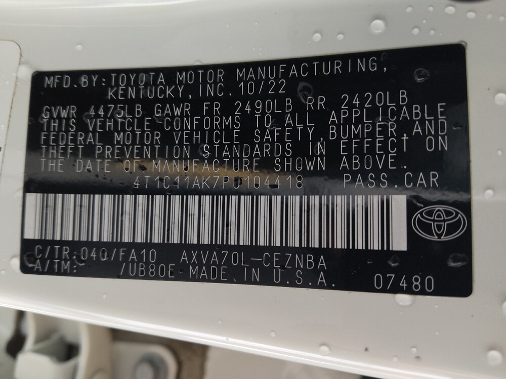 2023 Toyota Camry in Pelham, AL 35124 - 18126041 33