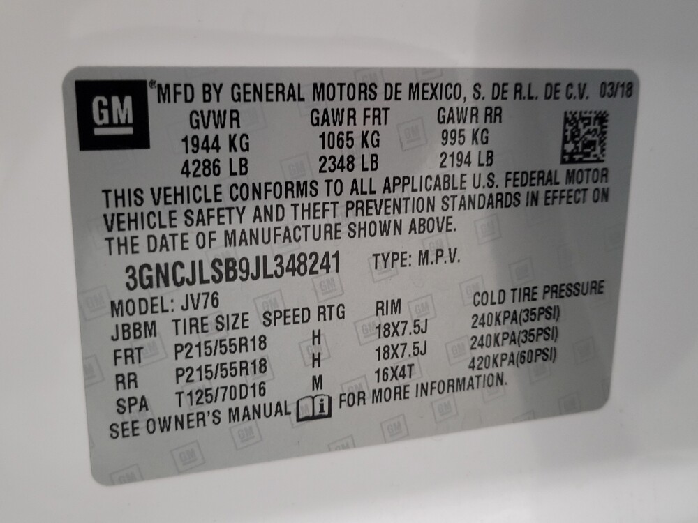 2018 Chevrolet Trax in Riverside, CA 92504 - 18126045 33