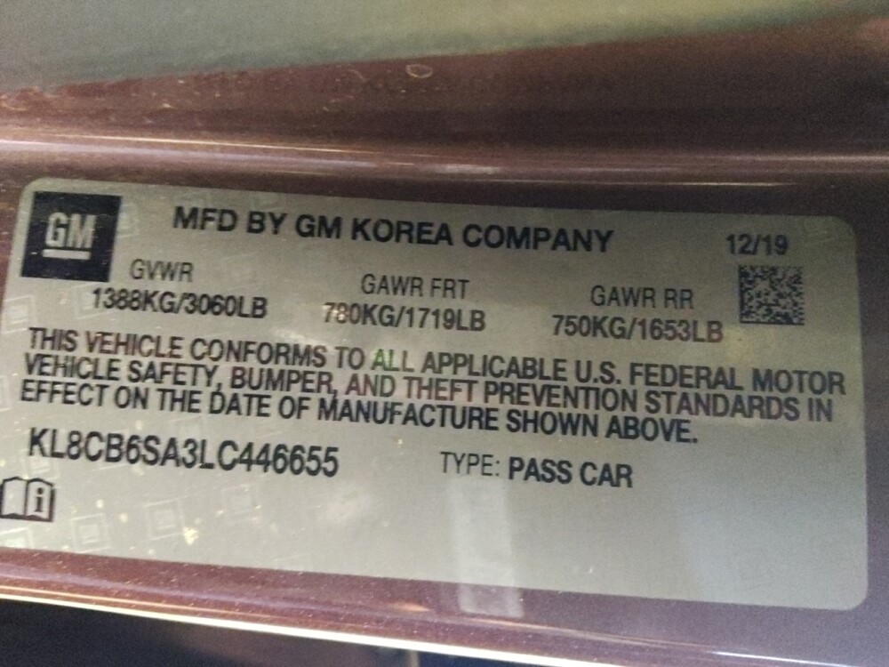 2020 Chevrolet Spark in Tucson, AZ 85705 - 18126063 33