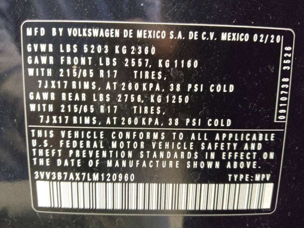 2020 Volkswagen Tiguan in Mesa, AZ 85210 - 18126066 33