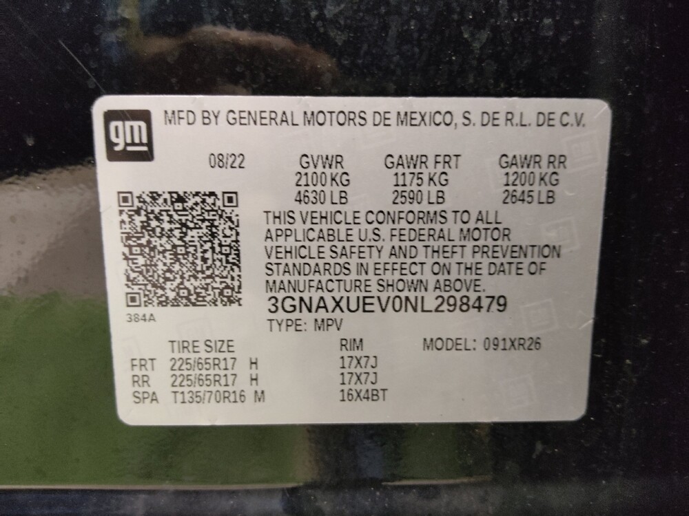 2022 Chevrolet Equinox in Clearwater, FL 33764 - 18126071 33