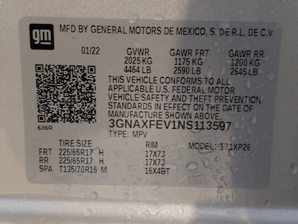 2022 Chevrolet Equinox in Lakeland, FL 33815 - 18126074 33