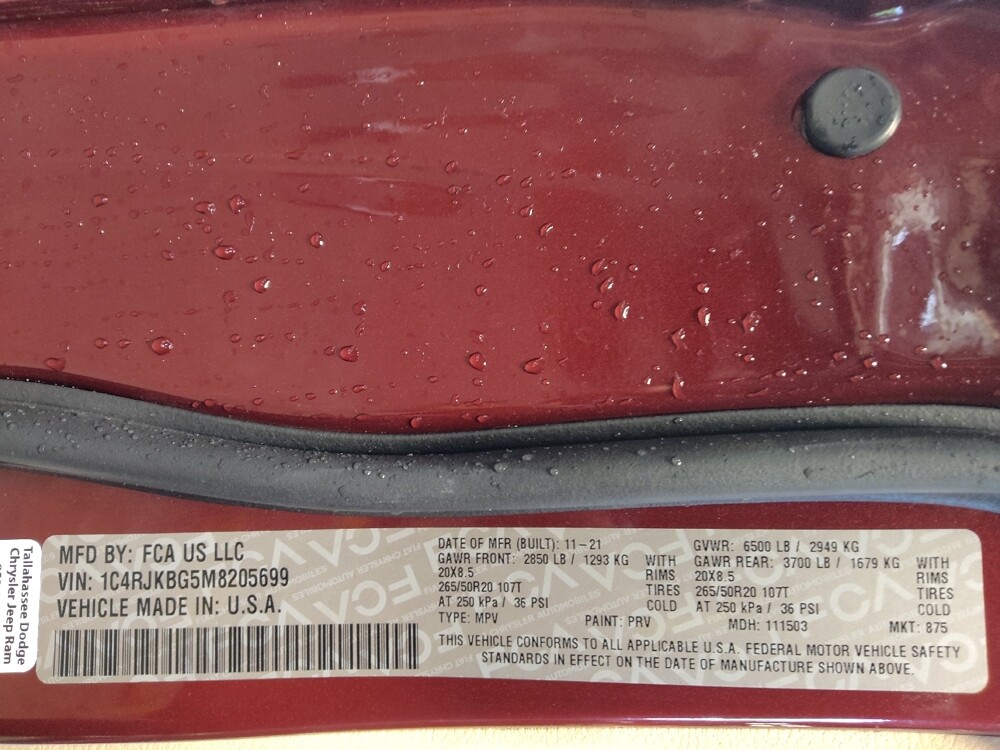 2021 Jeep Grand Cherokee L in Clearwater, FL 33764 - 18126082 32