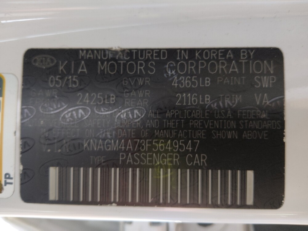 2015 Kia Optima in Clearwater, FL 33764 - 18126084 33