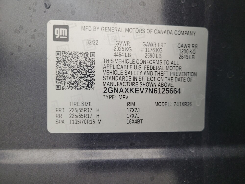 2022 Chevrolet Equinox in Las Vegas, NV 89104 - 18126091 33