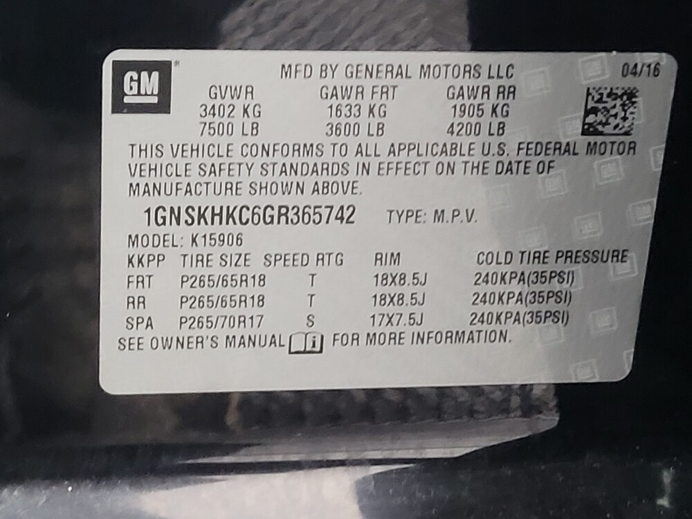 2016 Chevrolet Suburban in Houston, TX 77060 - 18126096 33