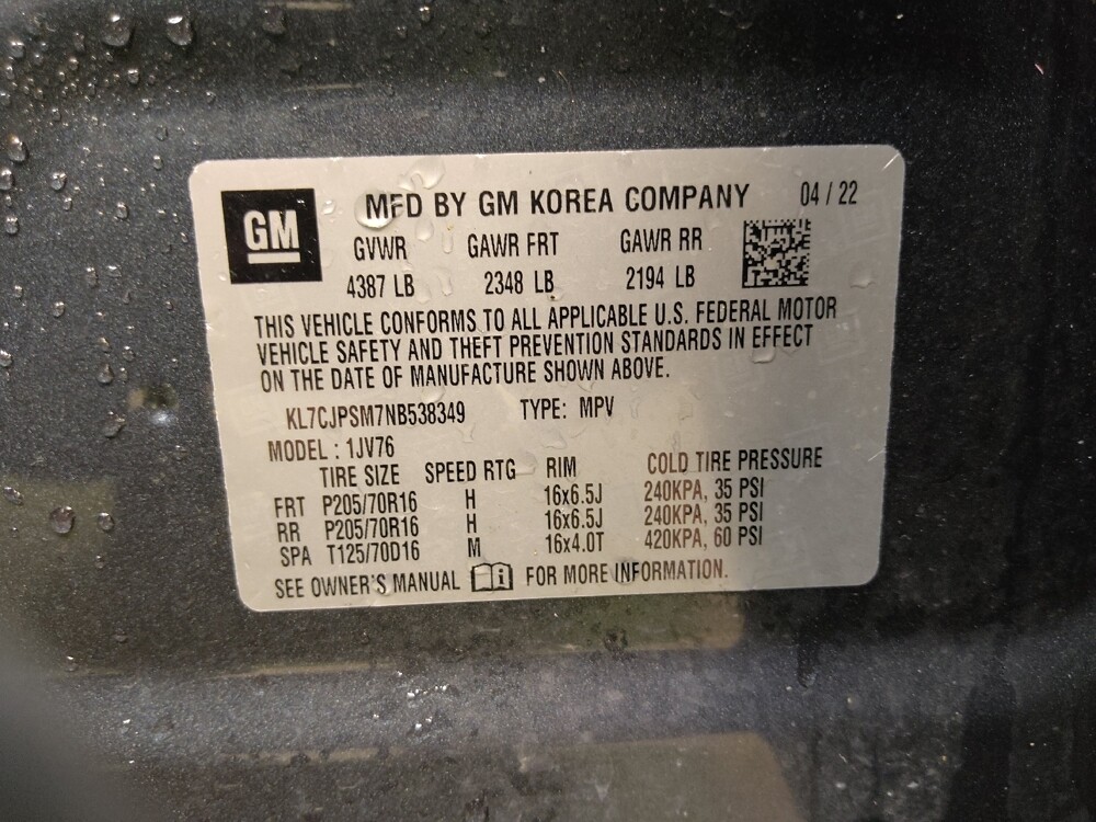 2022 Chevrolet Trax in Tallahassee, FL 32304 - 18126097 33