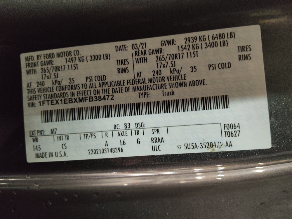 2021 Ford F150 in Oklahoma City, OK 73139 - 18126101 33