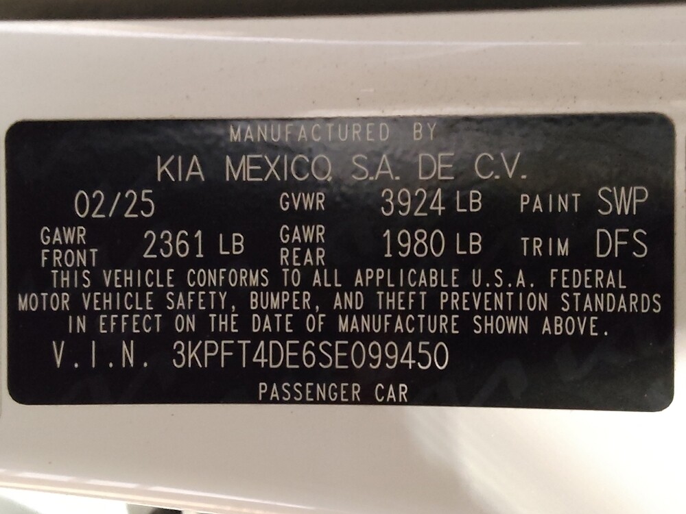 2025 Kia K4 in Pensacola, FL 32505 - 18126107 33