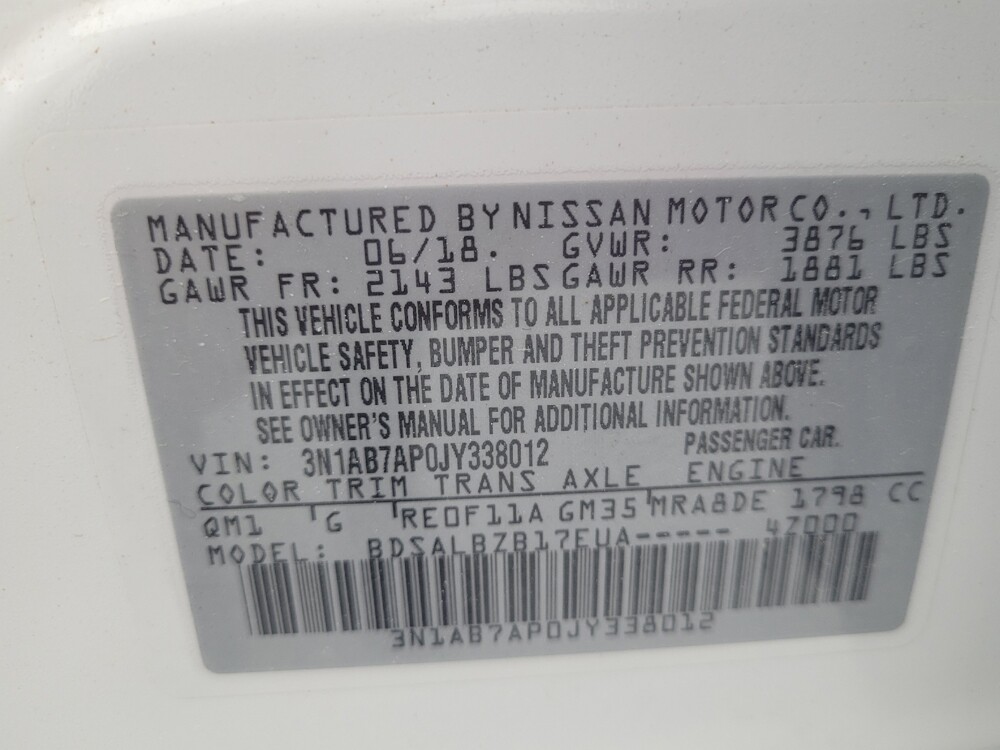 2018 Nissan Sentra in Charleston, SC 29414 - 18126115 33