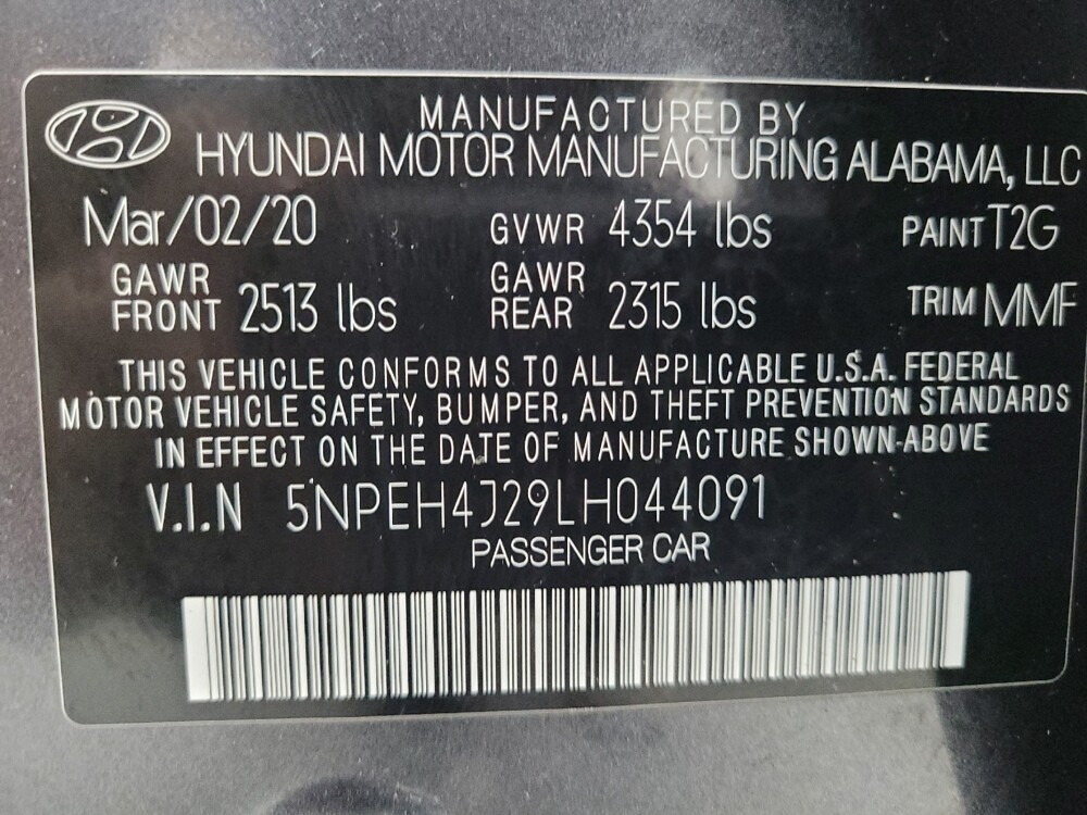 2020 Hyundai Sonata in Madison, TN 37115 - 18126147 33