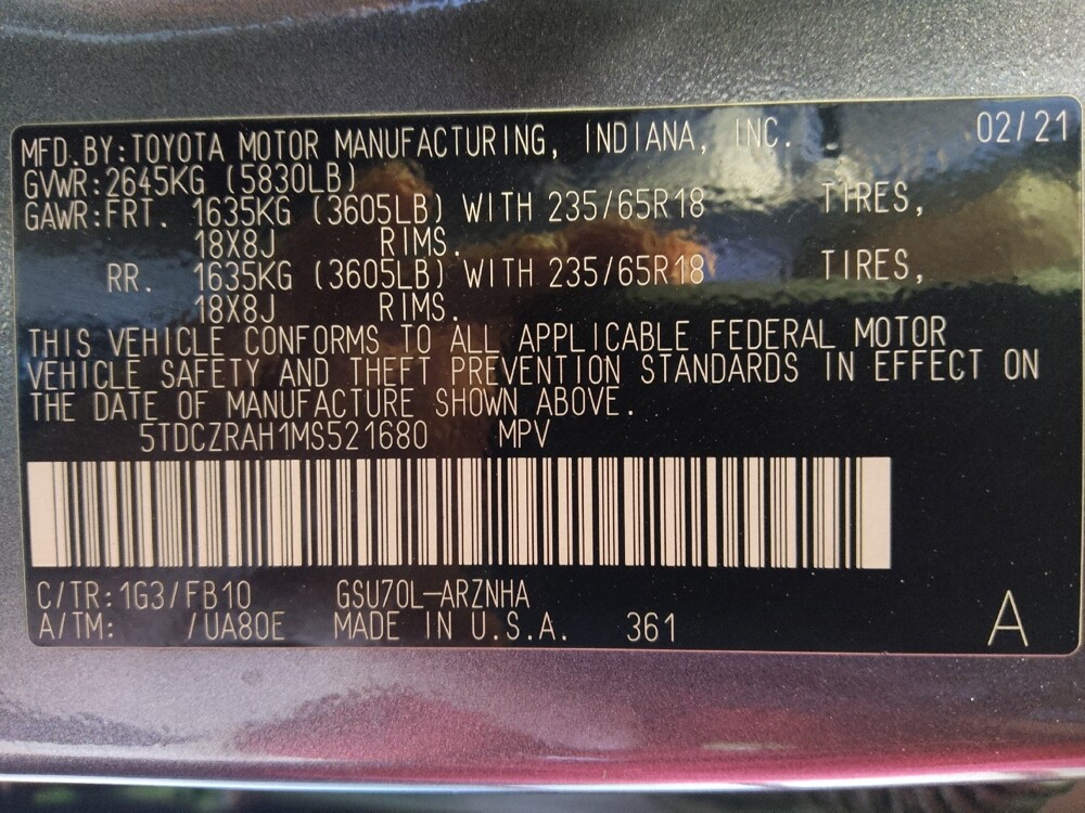 2021 Toyota Highlander in Houston, TX 77074 - 18126165 33