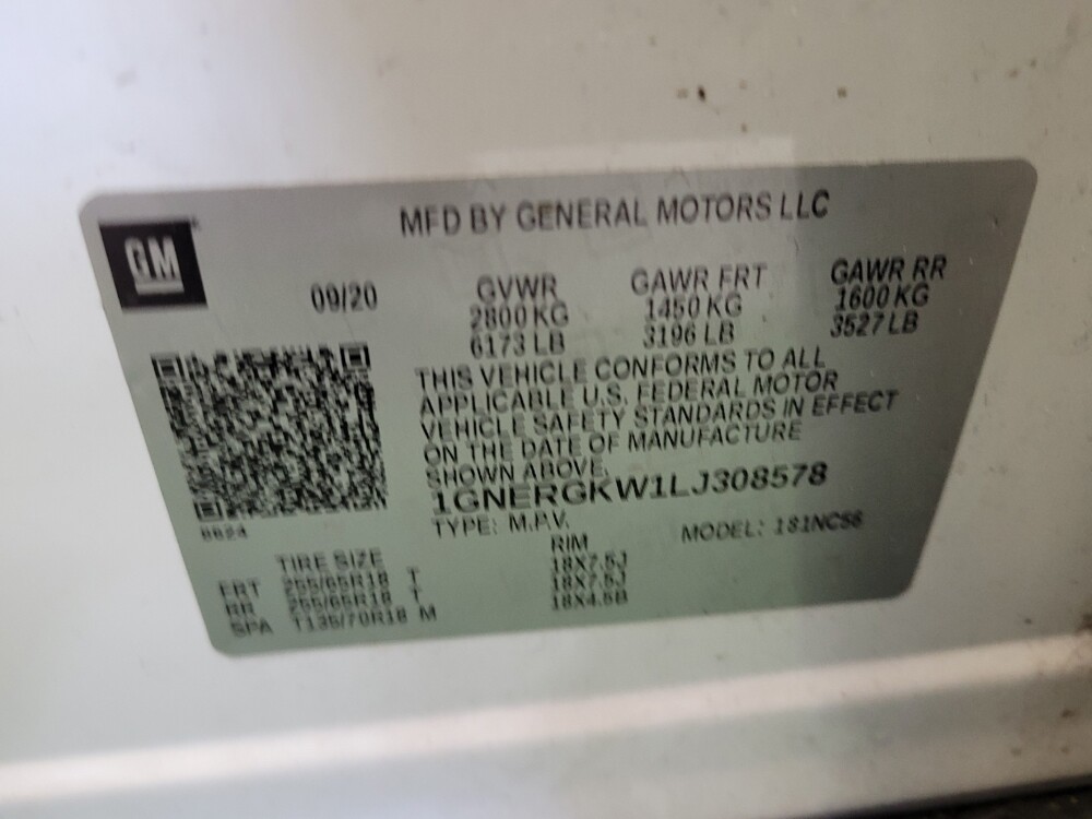 2020 Chevrolet Traverse in Miamisburg, OH 45342 - 18126179 33