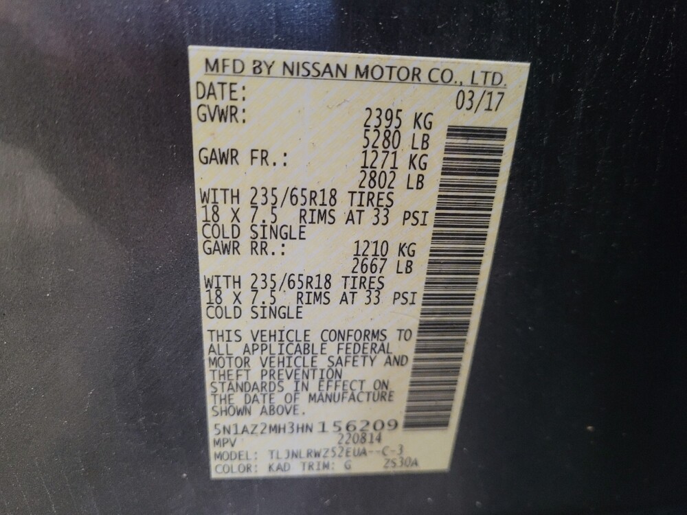 2017 Nissan Murano in Newport News, VA 23601 - 18126184 33